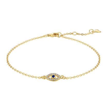 [⭐Sparkve Jewelry]Evil Eye Shape Necklace