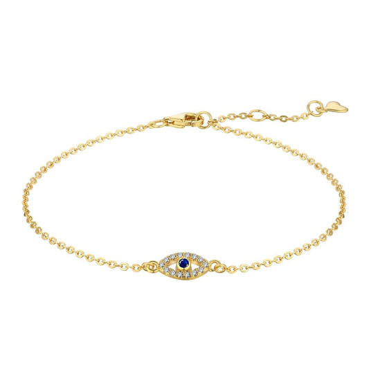 [⭐Sparkve Jewelry]Evil Eye Shape Necklace