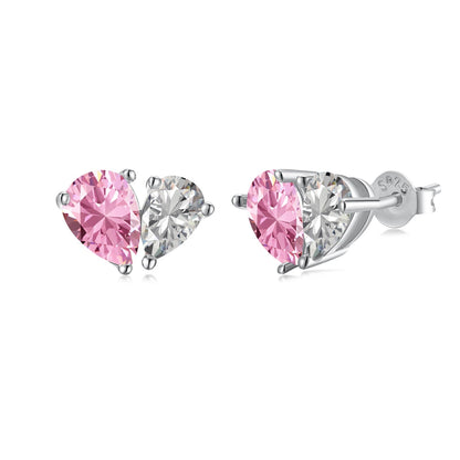 [⭐Sparkve Jewelry]Dazzling Elegant Heart Cut Lover Earrings