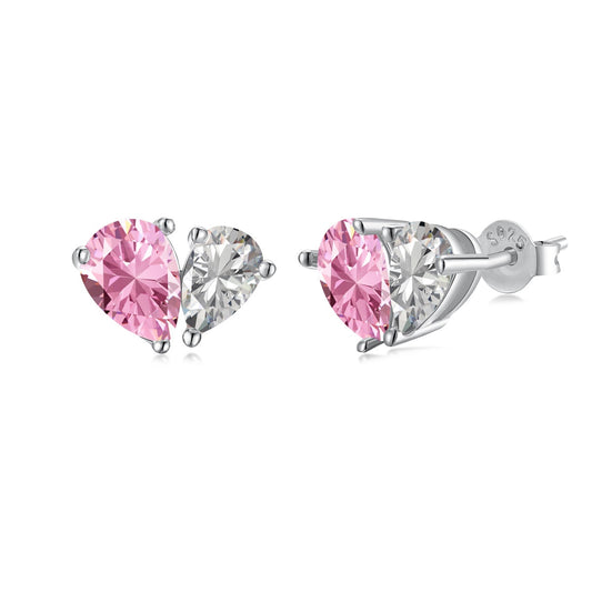 [⭐Sparkve Jewelry]Dazzling Elegant Heart Cut Lover Earrings