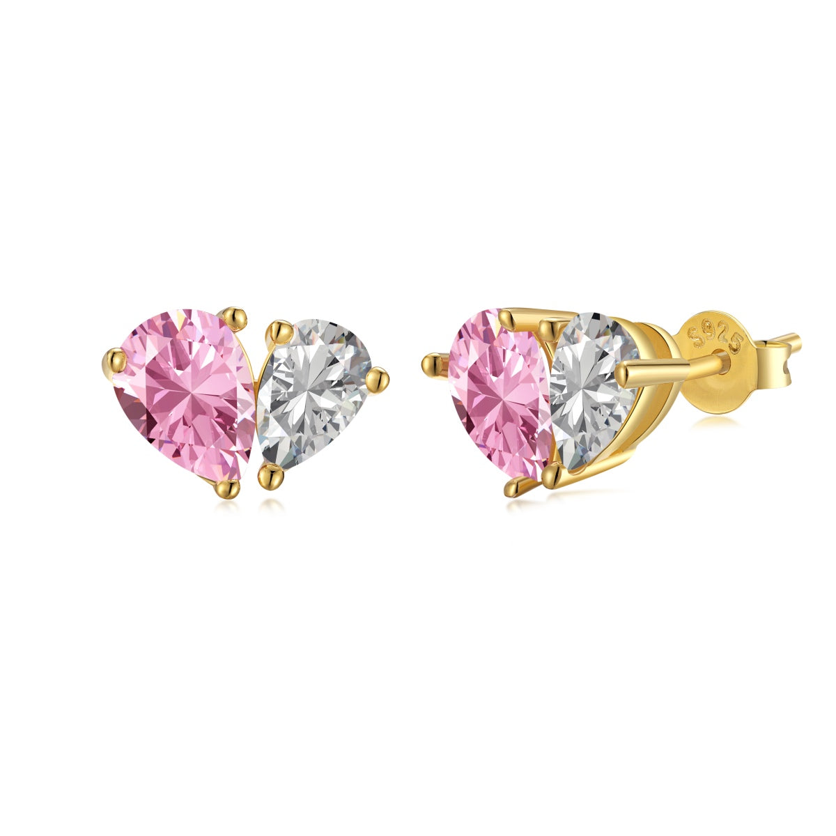 [⭐Sparkve Jewelry]Dazzling Elegant Heart Cut Lover Earrings