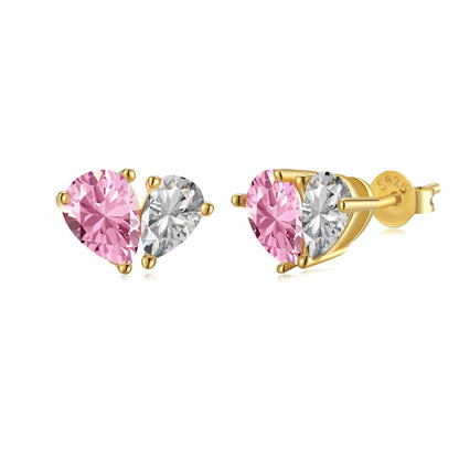 [⭐Sparkve Jewelry]Dazzling Elegant Heart Cut Lover Earrings