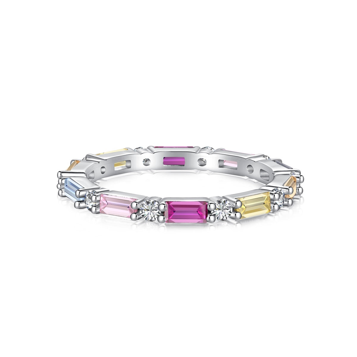 [⭐Sparkve Jewelry]Lively In Shades Elegant Radiant Cut Daily Ring