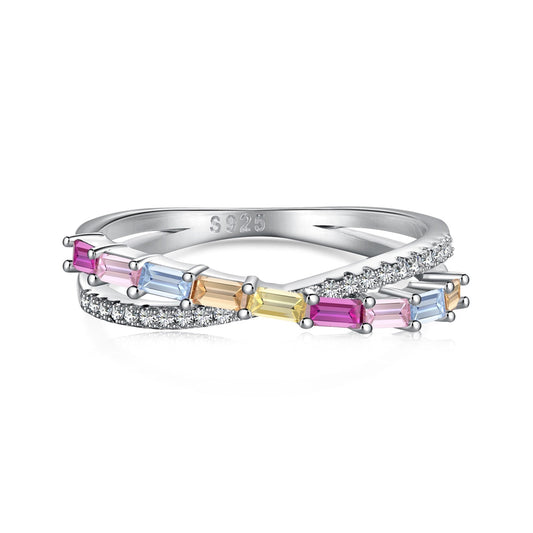 [⭐Sparkve Jewelry]Energetic Elegant Radiant Cut Party Ring