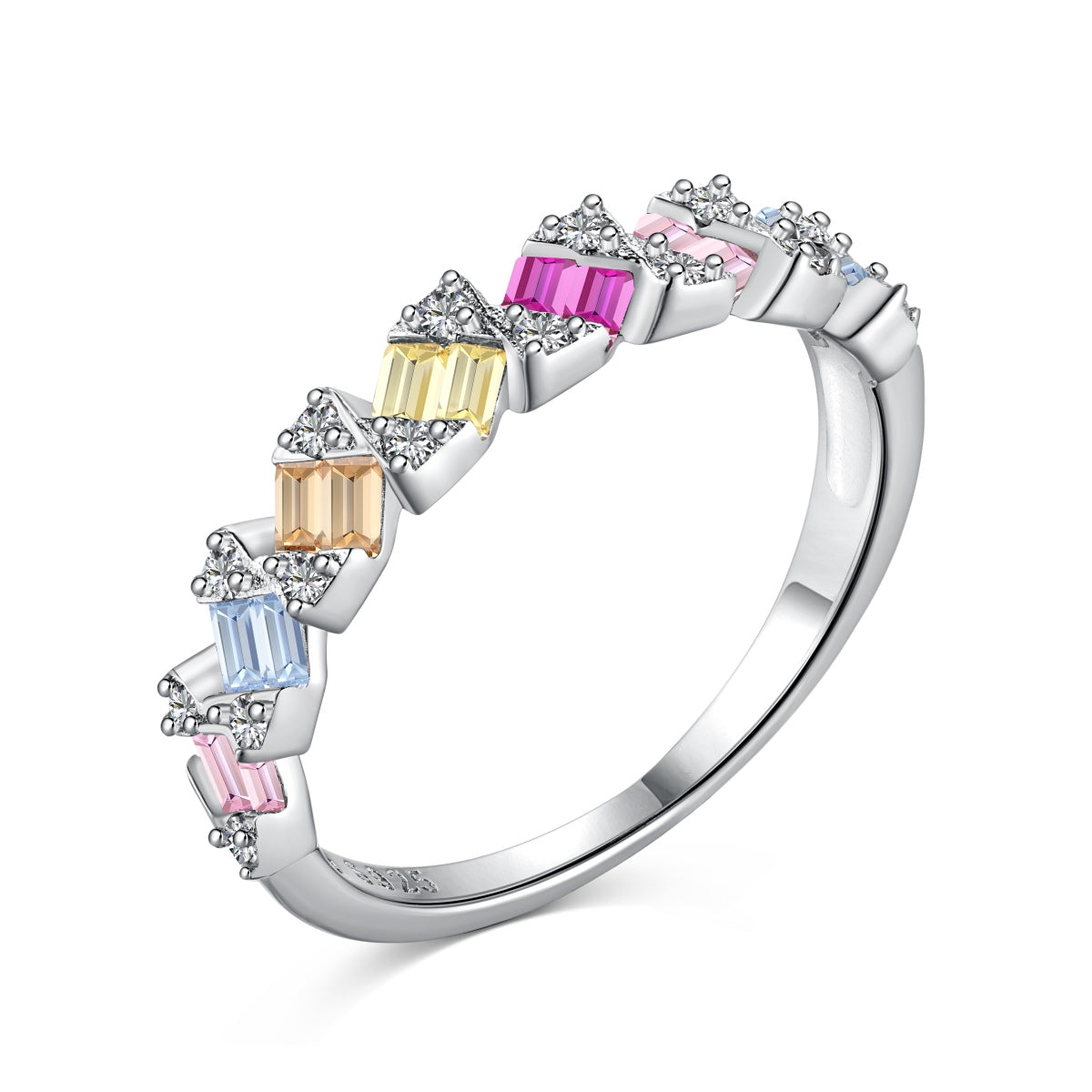 [⭐Sparkve Jewelry]Delicate Vibrant Emerald Cut Daily Ring