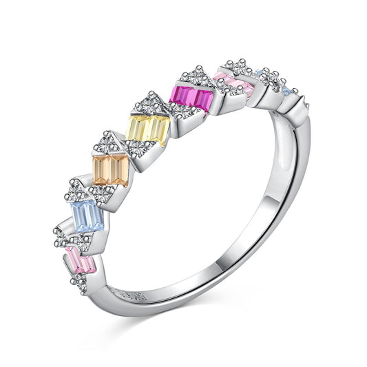 [⭐Sparkve Jewelry]Delicate Vibrant Emerald Cut Daily Ring
