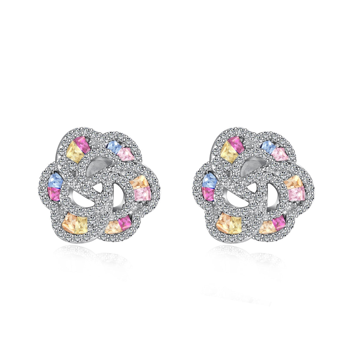 [⭐Sparkve Jewelry]Exquisite Flower Shape Daily Earrings