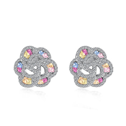 [⭐Sparkve Jewelry]Exquisite Flower Shape Daily Earrings