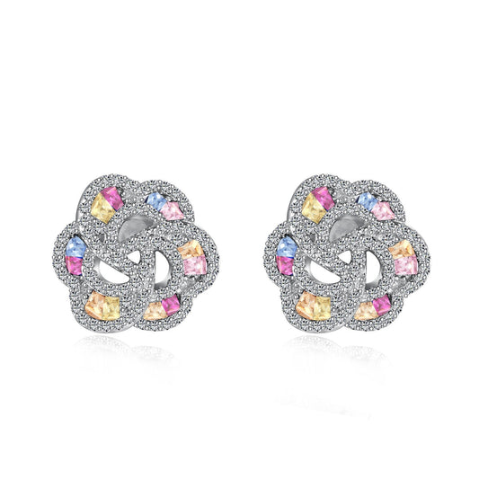 [⭐Sparkve Jewelry]Exquisite Flower Shape Daily Earrings