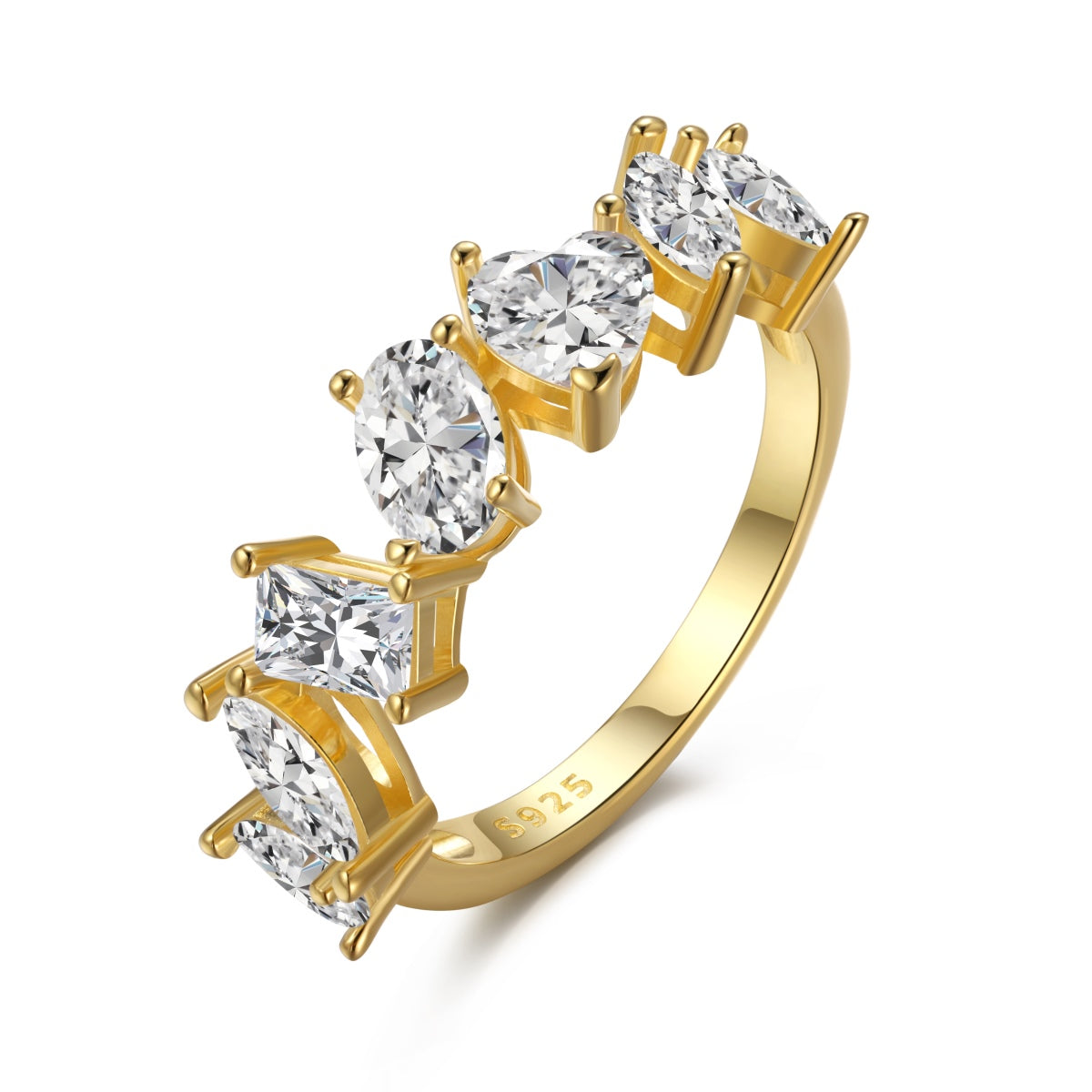 [⭐Sparkve Jewelry]Delicate Multi Cut Ring