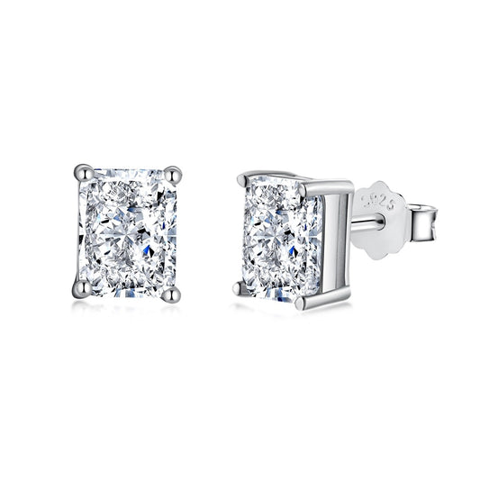 [⭐Sparkve Jewelry]Radiant Luxurious Princess Cut Daily Earrings