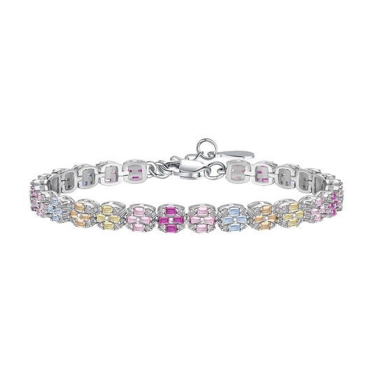 [⭐Sparkve Jewelry]Delicate Colorful Emerald Cut Daily Bracelet