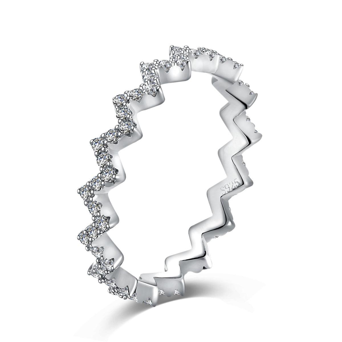 [⭐Sparkve Jewelry]Delicate Enchanting Wave Shape Daily Ring