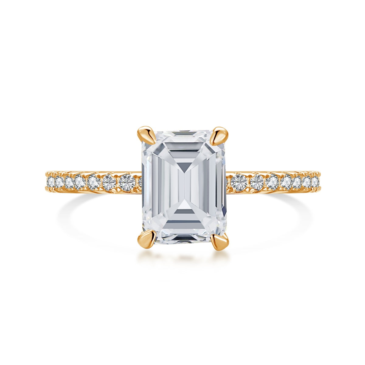 [⭐Sparkve Jewelry]2.0 Carat Scintillating Ornate Radiant Cut Party Ring