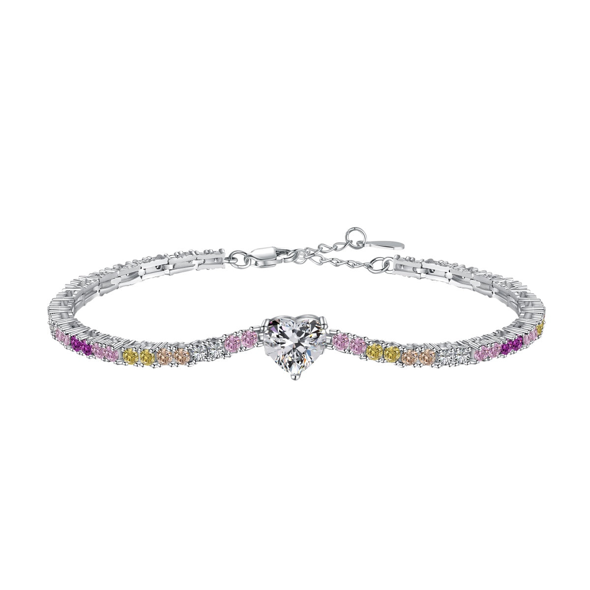 [⭐Sparkve Jewelry]Delicate Romantic Heart Shape Lover Bracelet