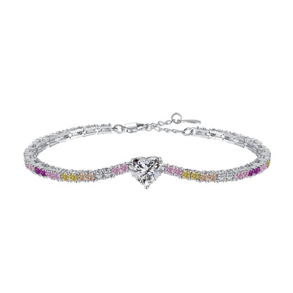 [⭐Sparkve Jewelry]Delicate Romantic Heart Shape Lover Bracelet