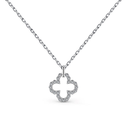 [⭐Sparkve Jewelry]Four-Leaf Clover Hollow Design Exquisite Necklace