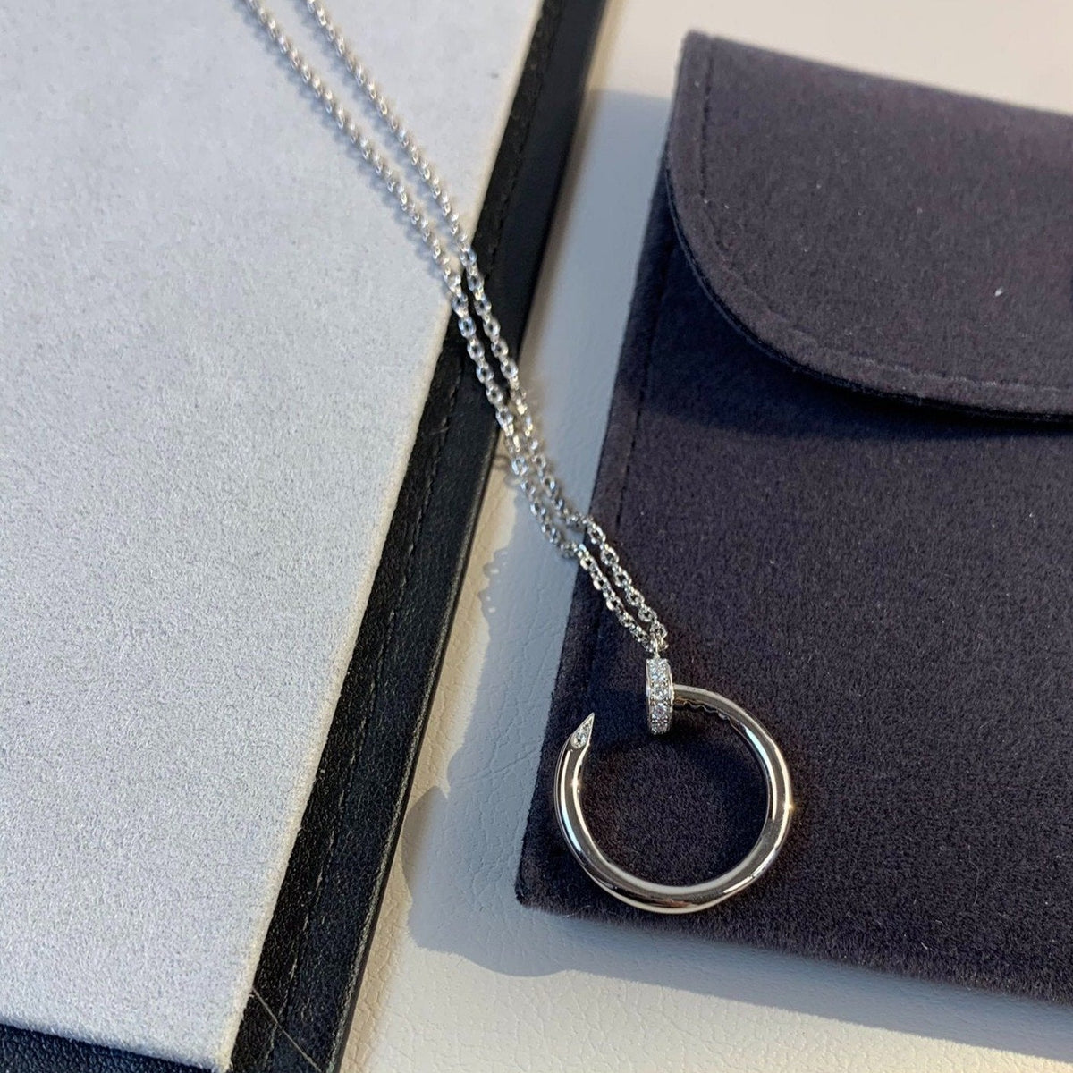[⭐Sparkve]JUSTE NECKLACE SILVER