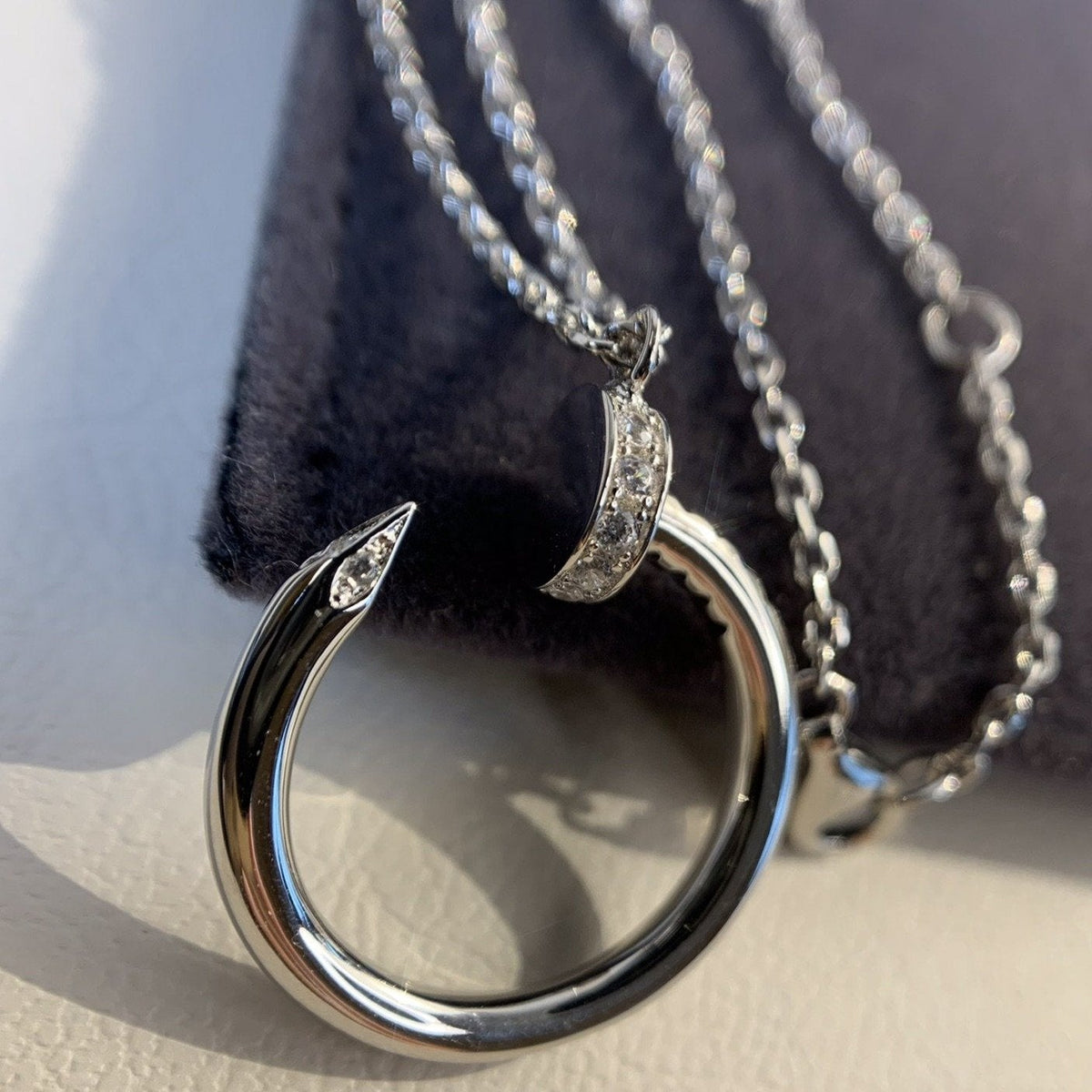 [⭐Sparkve]JUSTE NECKLACE SILVER