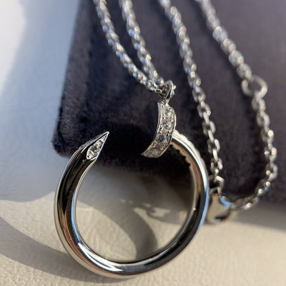 [⭐Sparkve]JUSTE NECKLACE SILVER