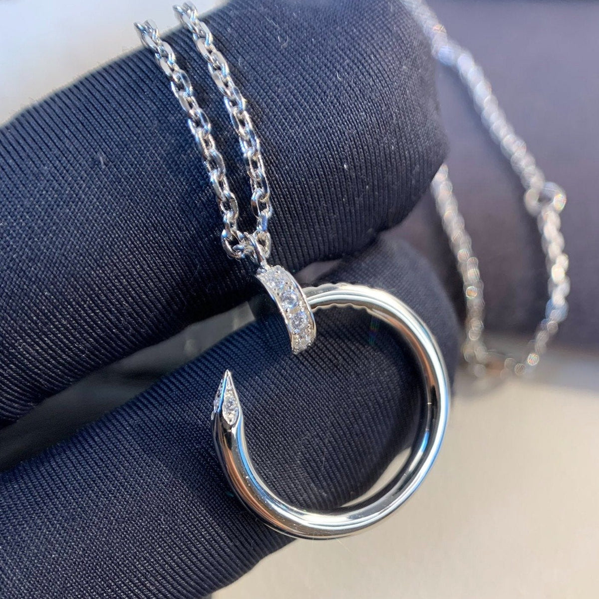 [⭐Sparkve]JUSTE NECKLACE SILVER