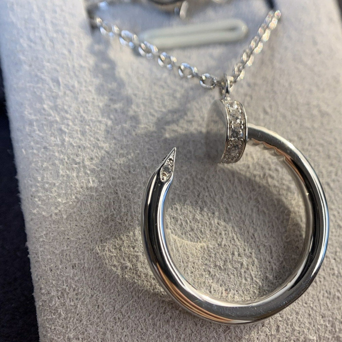 [⭐Sparkve]JUSTE NECKLACE SILVER