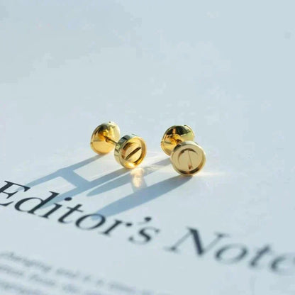 [⭐Sparkve]LOVE EARRINGS GOLD 10MM