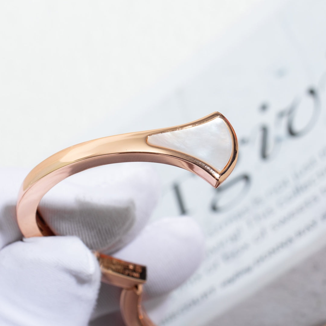 [⭐Sparkve]DREAM BRACELET OPEN PINK GOLD MOP
