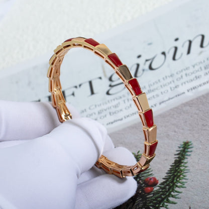 [⭐Sparkve]SERPENTI BRACELET PINK GOLD RUBELLITE