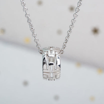 [⭐Sparkve]PARENTESI NECKLACE SILVER