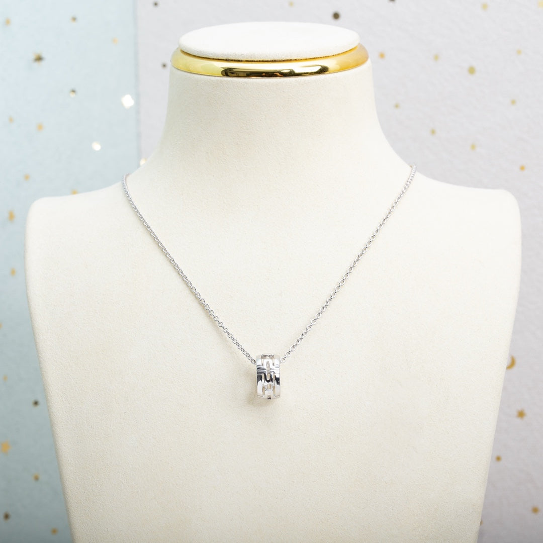 [⭐Sparkve]PARENTESI NECKLACE SILVER