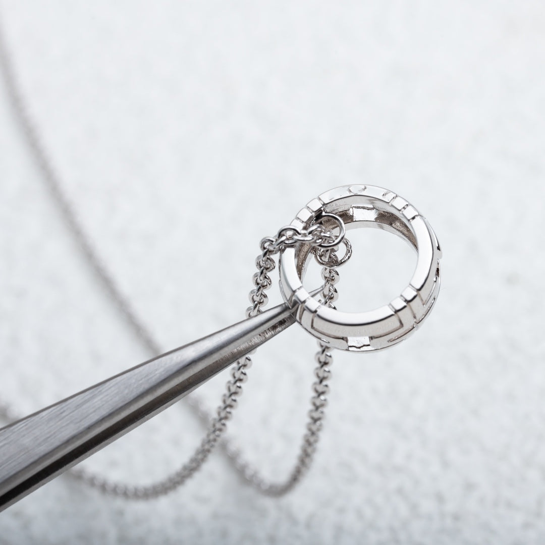 [⭐Sparkve]PARENTESI NECKLACE SILVER