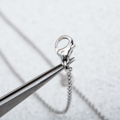 [⭐Sparkve]PARENTESI NECKLACE SILVER