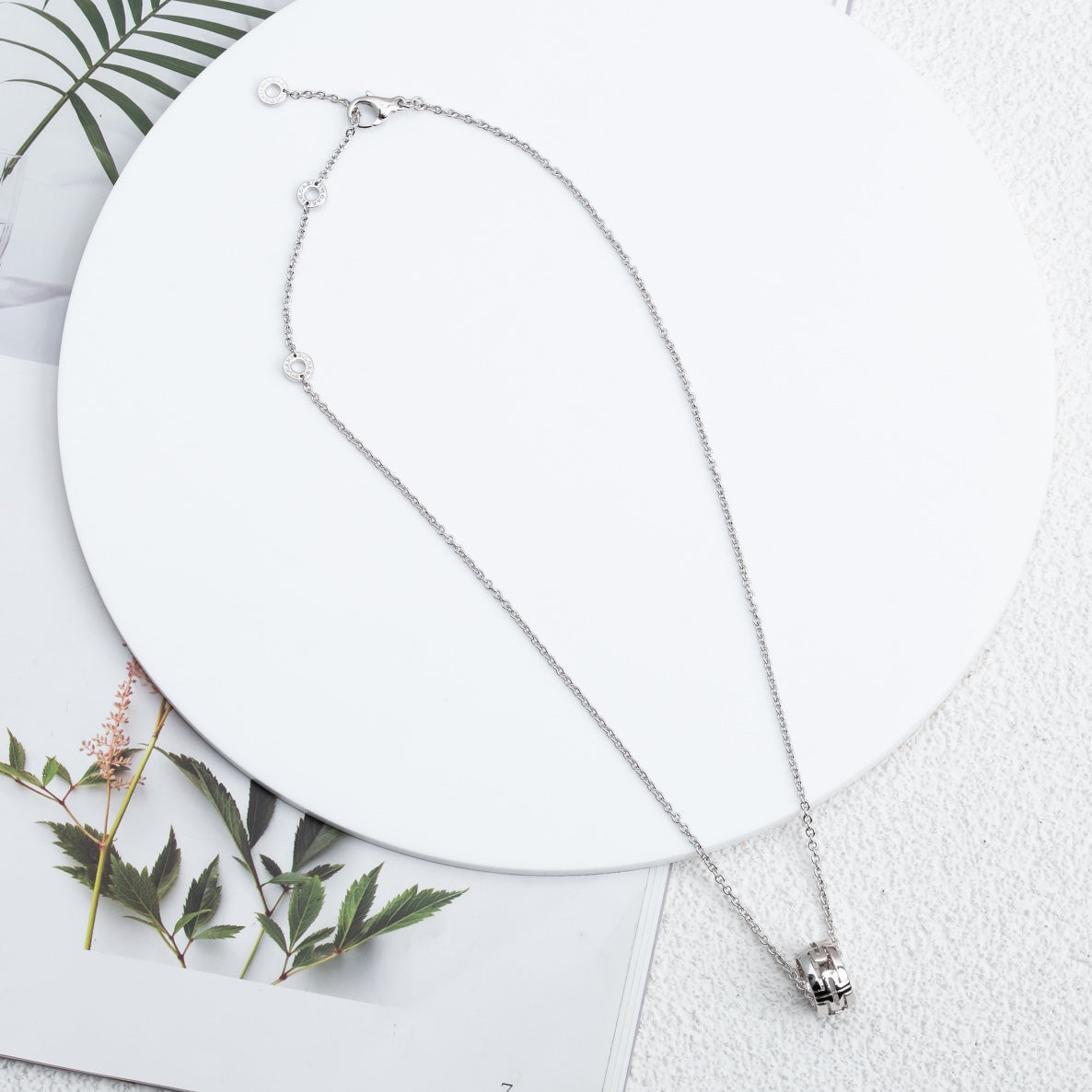 [⭐Sparkve]PARENTESI NECKLACE SILVER