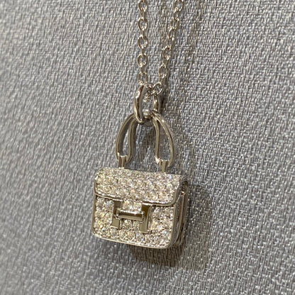 [⭐Sparkve]CONSTANCE PEDANT DIAMOND NECKLACE