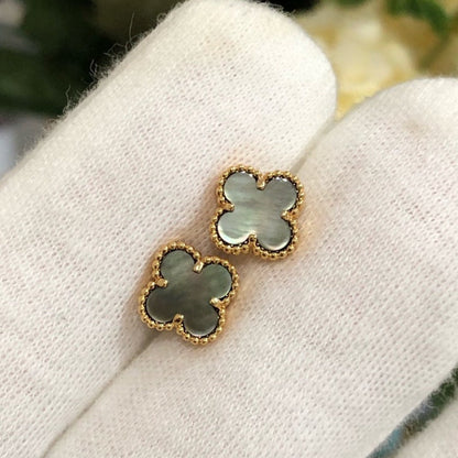 [⭐Sparkve]CLOVER MINI GOLD EARRINGS