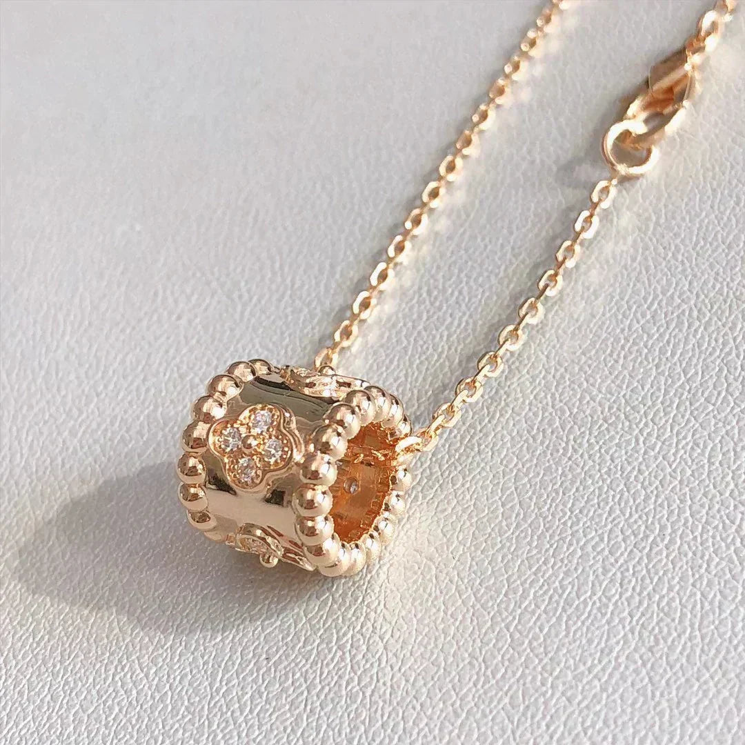 [⭐Sparkve]PERLEE PEDANT NECKLACE GOLD / ROSE GOLD