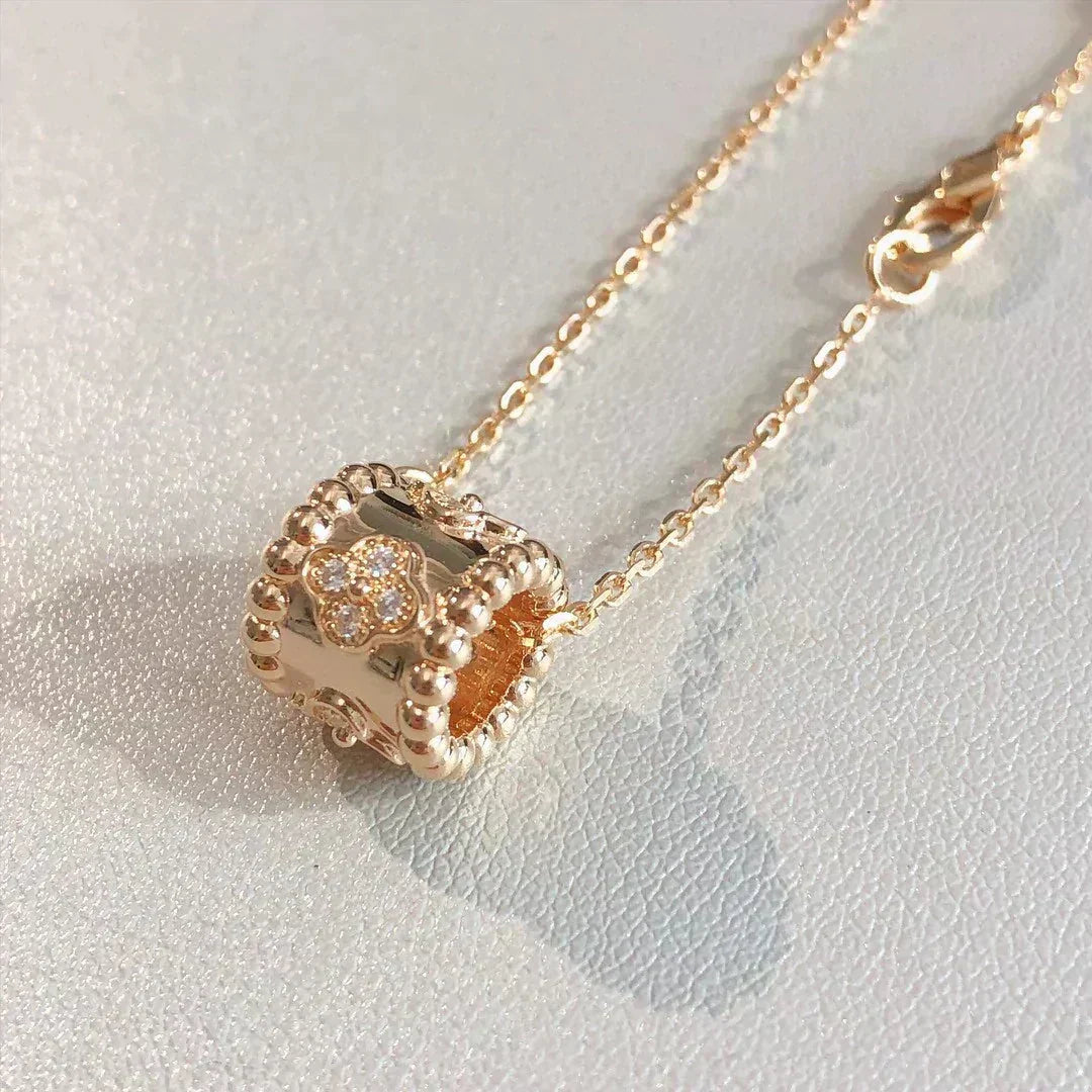 [⭐Sparkve]PERLEE PEDANT NECKLACE GOLD / ROSE GOLD