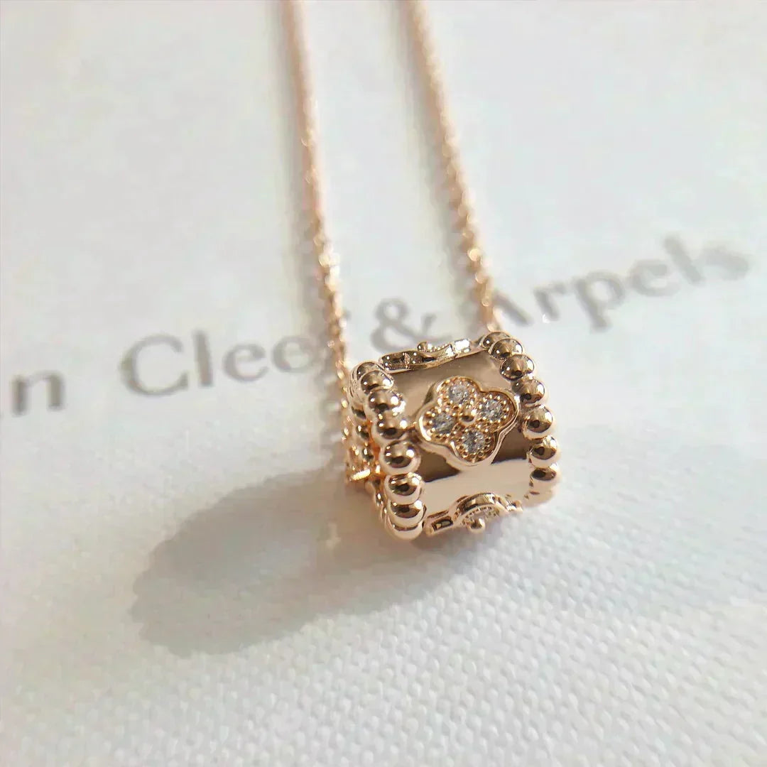 [⭐Sparkve]PERLEE PEDANT NECKLACE GOLD / ROSE GOLD