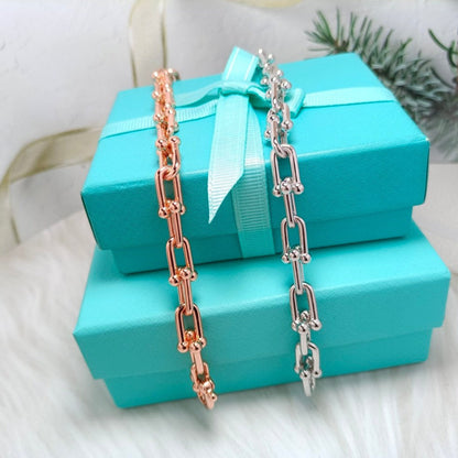 [⭐Sparkve Jewels]HARDWEAR BRACELET PINK GOLD AND SILVER