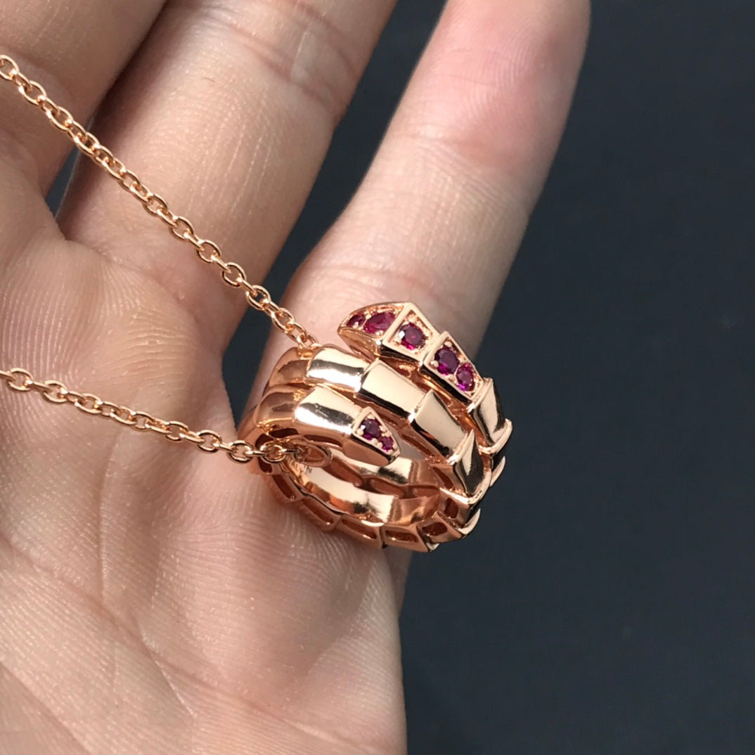 [⭐Sparkve]SERPENTI PEDANT NECKLACE