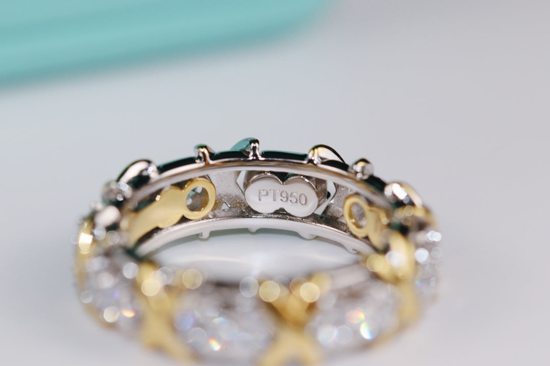 [⭐Sparkve Jewels]SIXTEEN STONE RING GOLD