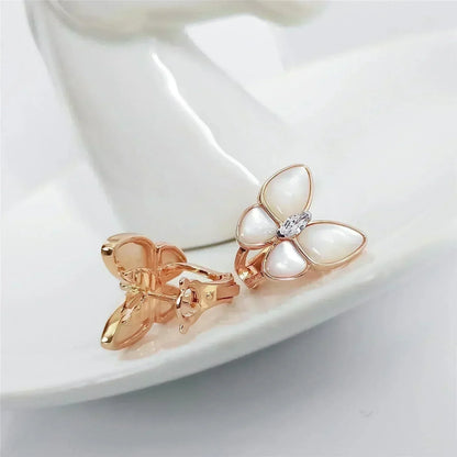 [⭐Sparkve]BUTTERFLY MOP DIAMOND EARRINGS