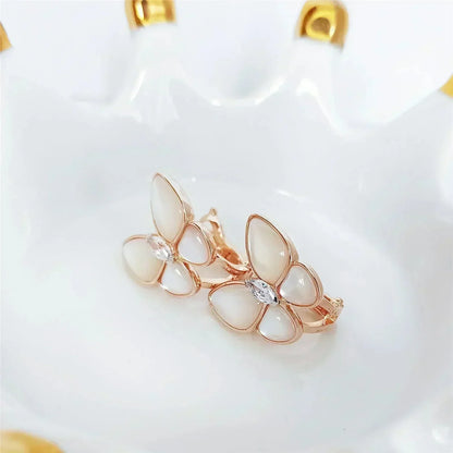 [⭐Sparkve]BUTTERFLY MOP DIAMOND EARRINGS