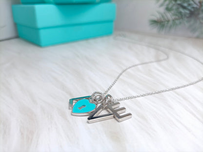 [⭐Sparkve Jewels]LOVE TEXT PEDANT NECKLACE