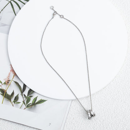 [⭐Sparkve]SERPENTI SILVER NECKLACE DIAMOND