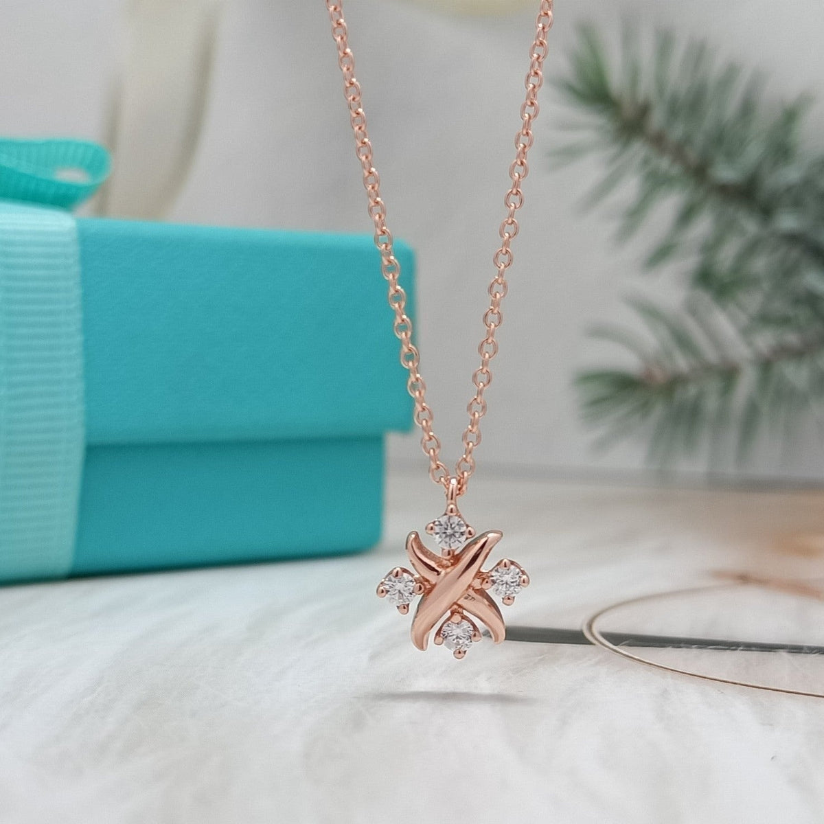 [⭐Sparkve Jewels]PINWHEEL NECKLACE DIAMOND