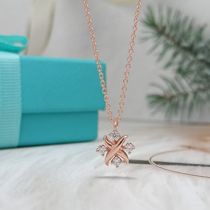 [⭐Sparkve Jewels]PINWHEEL NECKLACE DIAMOND
