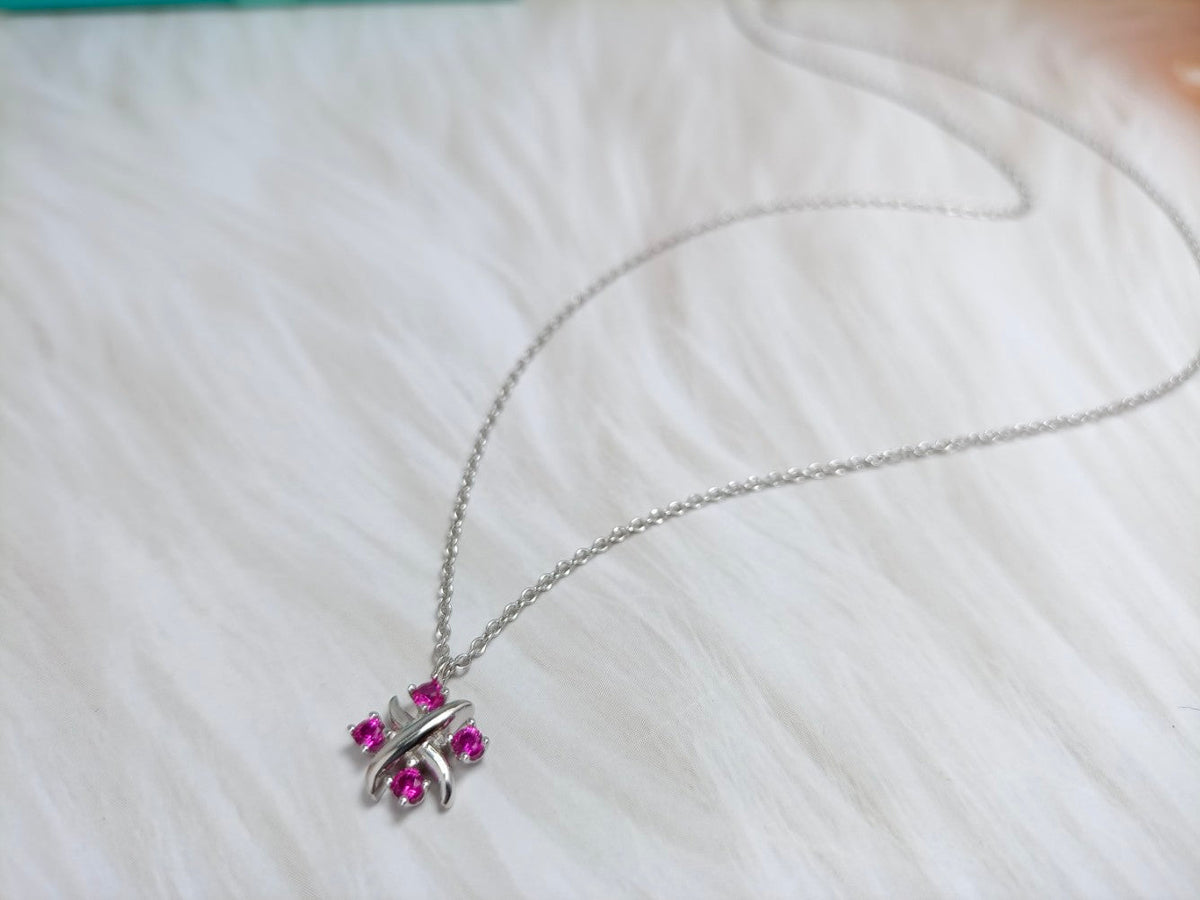 [⭐Sparkve Jewels]PINWHEEL NECKLACE DIAMOND