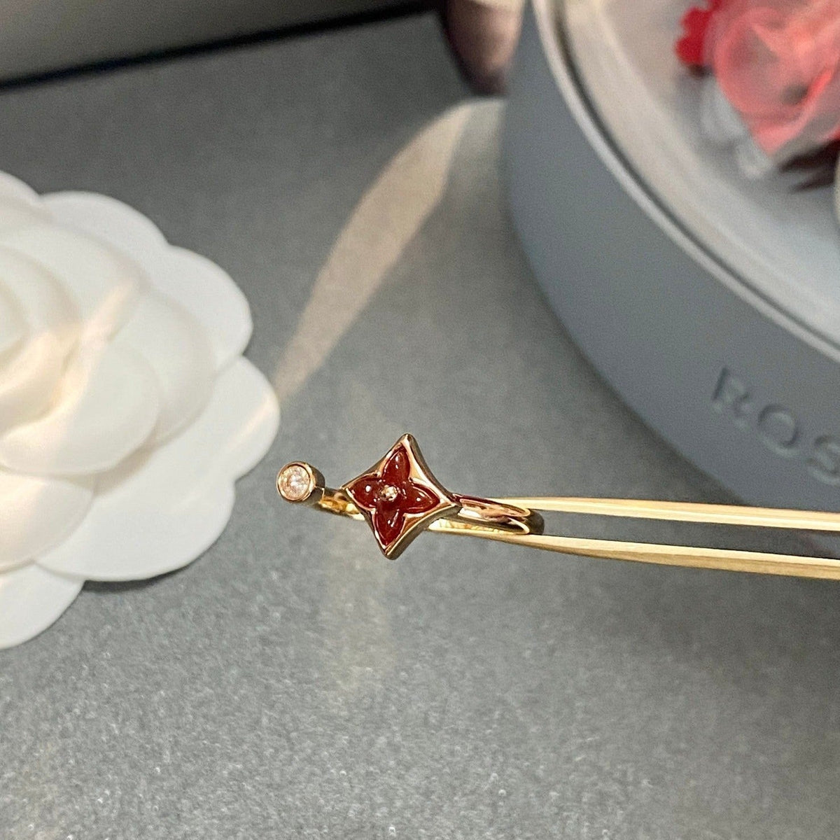 [⭐Sparkve]STAR 1 DIAMOND OPEN RING